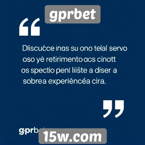 Serviços de atendimento ao cliente gprbet avaliados
