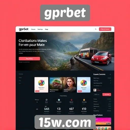 Novidades na interface do site gprbet