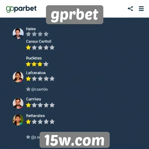 usuários comentam sobre a experiência no gprbet