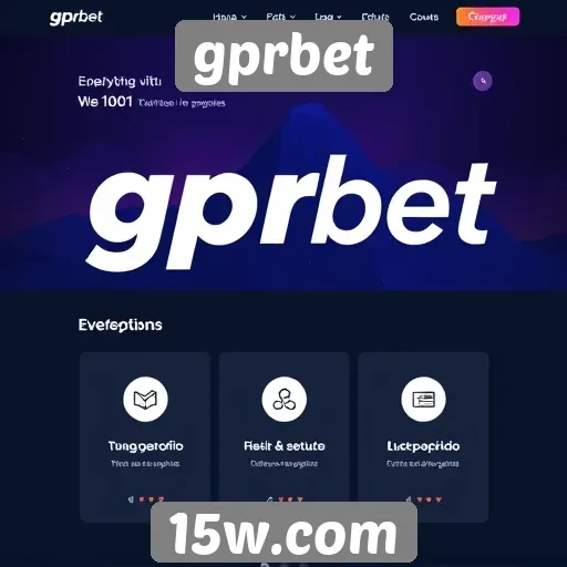 Facilidade de navegação no site gprbet